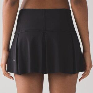 Lululemon Lost in Pace Black Skirt Size 8 Run Tennis Pickleball W8772R